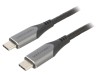 Cablu Vention USB C 0.5m, USB 3.1, 5Gbps, 60W, PVC, Cu