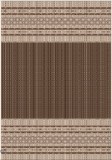 Cumpara ieftin Covor Model Iuta Natura 971, 91, Marime 50 x 80 cm, Maro, Inaltime Fir Tesatura plata, Antialergic, Polipropilena, Bucatarie, Hol, Balcon
