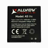 Baterie Allview A5 Lite Originala 1400mAh, 3.7V, Li-Ion - Acumulator Telefon