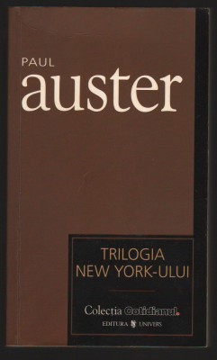 C10190 - TRILOGIA NEW YORK-ULUI - PAUL AUSTER foto