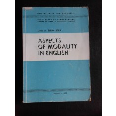 Aspects of modality english - Elana Bira