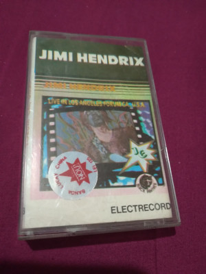 CASETA AUDIO JIMI HENDRIX LIVE IN LOS ANGELES RARA!!!! ORIGINALA ELECTRECORD foto