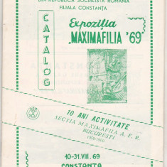 bnk fil Catalogul Expozitia Maximafilia `69 Constanta 1969
