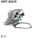 SKF VKPC 83639 Pompă de apă, răcire motor