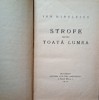 Strofe pentru toata lumea Ion Minulescu - 1930, Cartonata