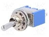 Intrerupator basculant, 2 pozitii, mod comutare ON-ON, SPDT, MIYAMA - MS-500A-B