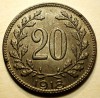 7.033 AUSTRIA WWI 20 HELLER 1918 XF/AUNC, Europa, Fier