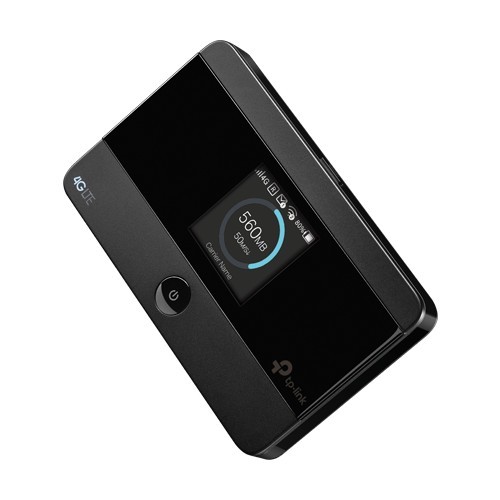 Router portabil 4G, Wi-Fi 4, Nano SIM, microSD, Baterie 2100 mAh - TP-Link M7350 SafetyGuard Surveillance