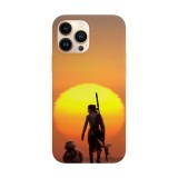 Husa compatibila cu Apple iPhone 14 Pro Max model The Force Awakens, Silicon, TPU, Viceversa, Transparent, Carcasa