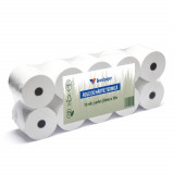 Cumpara ieftin Set 10 Role Termice ROLLIS, 80mm x 30m, Hartie Termica 48 g/m&sup2; fara Bisfenol A (BPA), Tub 12 mm