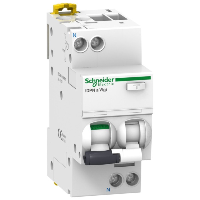 Siguranta Diferential 10A 1P+N B 30mA 4,5kA Acti9 Schneider A9D54610