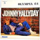 lp Johnny Hallyday &lrm;&ndash; Olympia 64 1964 VG / VG Philips Franta rock &amp; roll twist
