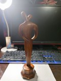 Statueta vintage din alabastru
