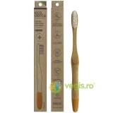 Periuta de Dinti din Bambus cu Par Medium 1buc