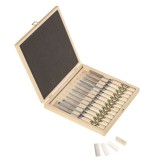 Set de dalti profesionale pentru lemn Kirschen 3154000, 12 piese