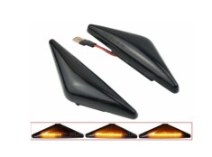 Lampa semnalizare aripa Ford Focus I, 09.1998-11.2004; Mondeo (B4y/B5y/Bwy), 10.2000-03.2007, model tuning, montare fata, stanga+dreapta, semnalizare