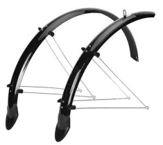 Set 2 aparatori roti biciclete, Orion 26&quot; / 53mm OR-type, culoare negru Cod:B104