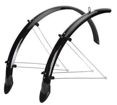 Set 2 aparatori roti biciclete, Orion 26&amp;quot; / 53mm OR-type, culoare negru Cod:B104 foto