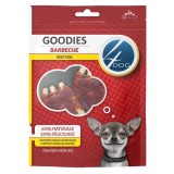 Recompensa caini / hrana complementara, 4 Dog Goodies Barbecue, punga 100 g, toate taliile, toate varstele, carne de vita