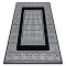 Modern GLOSS covor 6776 85 stilat, cadru, grecesc negru / fildeş, 200x290 cm