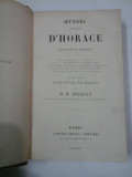 OEUVRES COMPLETES D˙HORACE - M. H. RIGAULT