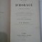 OEUVRES COMPLETES D˙HORACE - M. H. RIGAULT