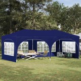 vidaXL Cort de Petrecere Pop-up albastru 575 x 288 x 245 cm 42019890