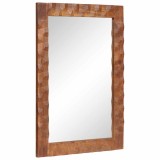 vidaXL Oglindă pentru baie Finisaj Acacia Maro 50 x 70 x 2,5 cm 4017931
