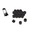 Capac Prezoane 17 Mm Negru Set 20 Buc+Cleste