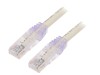 Cablu Patch Cord U/UTP Cat 6a Alb 2m PANDUIT 24AWG RJ45