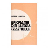 George Lungoci - Epigrame din lumea teatrului - 111684