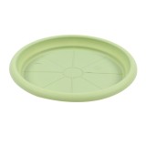 Farfurie ghiveci Dalia, plastic, verde olive, D 17.2 cm