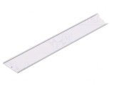 Carcasă de protecție albă aluminiu 1m VARIO30-09