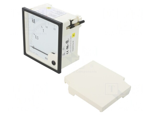 Ampermetru de Panou True RMS AC 0-2,5kA Clasa 1,5