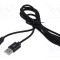 Cablu USB 2.0 GEMBIRD USB A la USB C aurit 1,8m negru