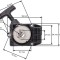 Demaror motocoasa compatibil Stihl FS 75, FS 80, FS 85R, FS 85T, FS 85, FS 80R