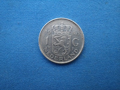 1 GULDEN 1980 / OLANDA foto