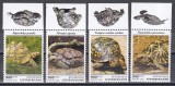Centrafricana 2020 - Țestoase, Serie cu Tabs, MNH