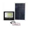 Proiector LED Solar 200W, 1500 Lumeni, IP67, Telecomanda, 12h Autonomie, 6500K, Panou Solar, Gradina, Curte