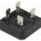 Punte redresoare monofazată Urmax 400V 15A 300A BR-25 DC COMPONENTS