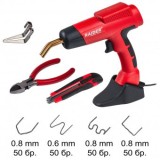 Aparat de lipit plastic cu capse 120W, 700&deg;C, in trusa set