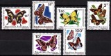 Rwanda 1966 - Fluturi, serie neuzata