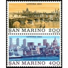San Marino 1980 - Londra, vederi, serie neuzata