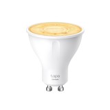 BEC LED wireless TP-LINK, 350lm, 2.9W, fasung GU10, lumina calda 2700K , control prin smartph.cu apl.Tapo, ajustare automata a luminii in fct. de mom