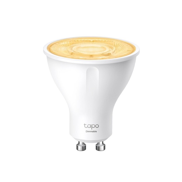 BEC LED wireless TP-LINK, 350lm, 2.9W, fasung GU10, lumina calda 2700K , control prin smartph.cu apl.Tapo, ajustare automata a luminii in fct. de mom