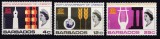 DB1 Barbados 1967 UNESCO 20 Ani 3 v. MNH