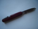 Briceag multifunctional german Rostfrei, se desface in doua, cu plasele din plastic