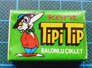 Extram de rara ~ guma cu surprize Tipitip an 1990 foto