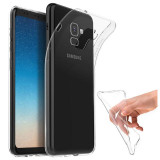 Husa Samsung Galaxy A8+ (2018) A730F A8 plus / folie sticla / stylus, Alt model telefon Samsung, Cu clapeta, Silicon