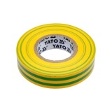 Banda izolatoare 0.13mmx15mmx10m galben-verde Yato YT-81593